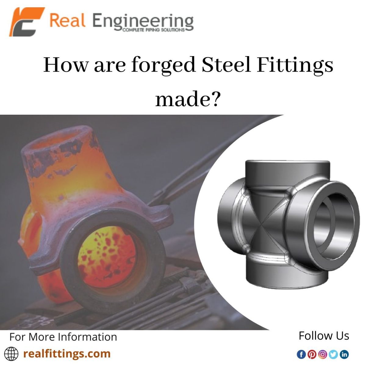 How are Steel Fittings made? Real Engineering