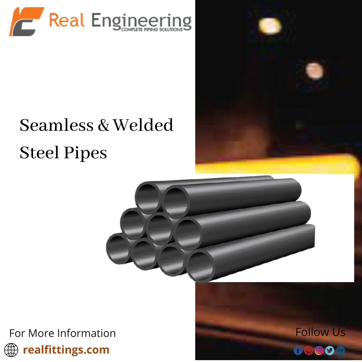 Seamless pipes india