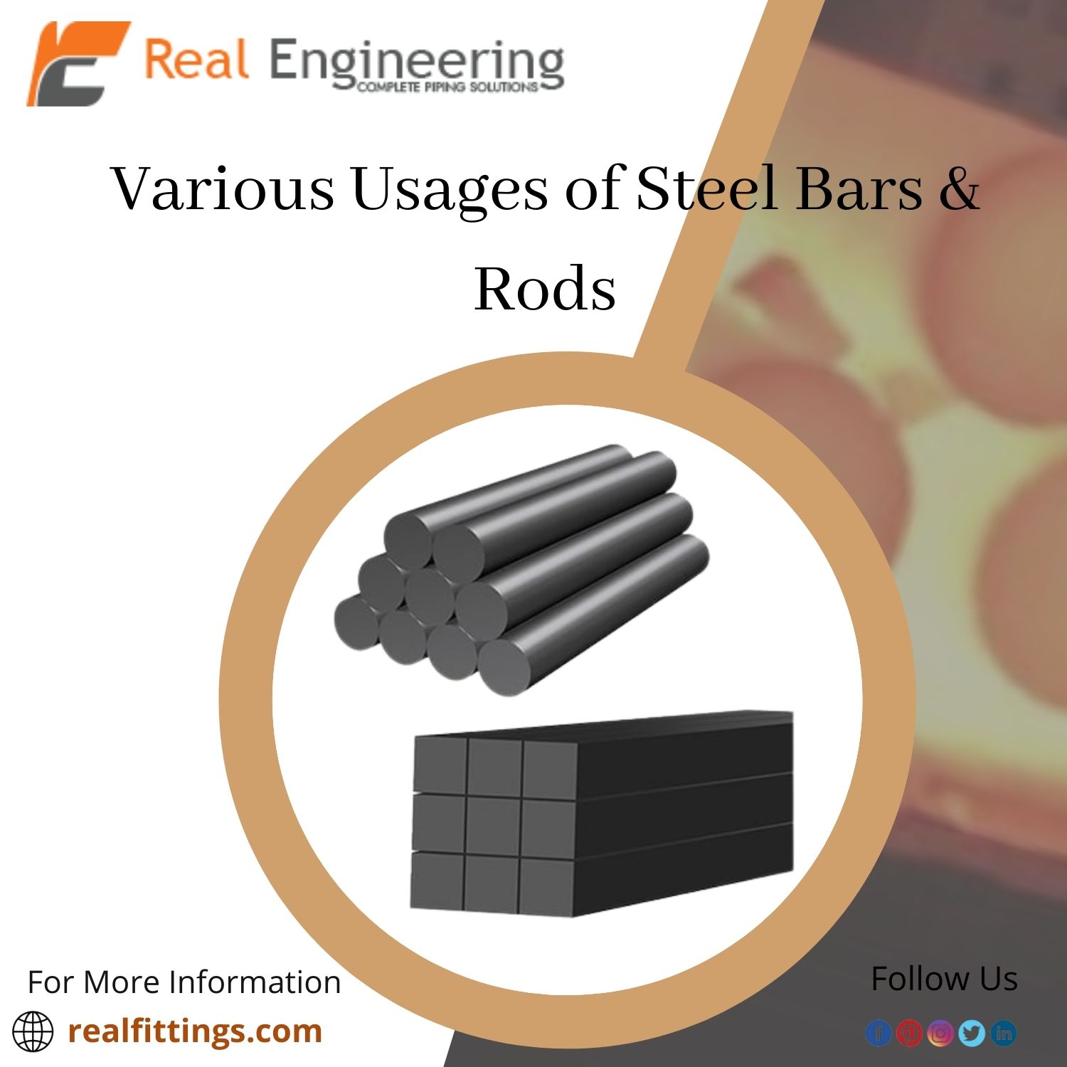 steel bars and rods